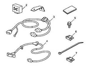 2014 ODYSSEY TRAILER HITCH HARNESS 2014 ODYSSEY TRAILER HITCH HARNESS