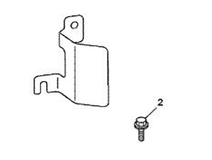 2013 CIVIC ENGINE BLOCK HEATER BRACKET B 2013 CIVIC ENGINE BLOCK HEATER BRACKET B