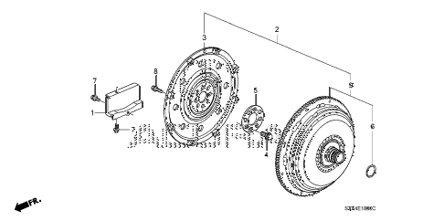 cover, torque converter case21350-RDJ-000