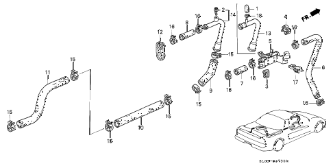 2000 NSX 2 DOOR 4AT WATER VALVE diagram 2000 NSX 2 DOOR 4AT WATER VALVE diagram