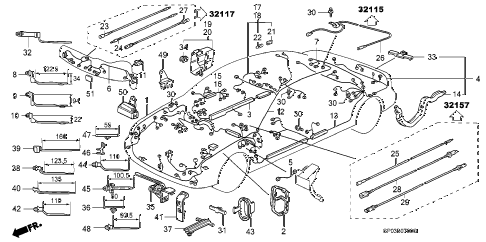 1992 LEGEND L 4 DOOR 5MT WIRE HARNESS diagram 1992 LEGEND L 4 DOOR 5MT WIRE HARNESS diagram