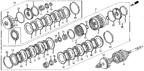 1994 LEGEND LS 2 DOOR 4AT AT CLUTCH (1) diagram 1994 LEGEND LS 2 DOOR 4AT AT CLUTCH (1) diagram