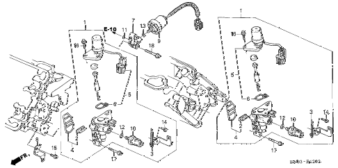 2002 NSX-T 2 DOOR 6MT SPOOL VALVE diagram 2002 NSX-T 2 DOOR 6MT SPOOL VALVE diagram