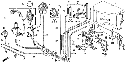 1997 TL BAS3.2 4 DOOR 4AT CONTROL BOX (V6) diagram 1997 TL BAS3.2 4 DOOR 4AT CONTROL BOX (V6) diagram