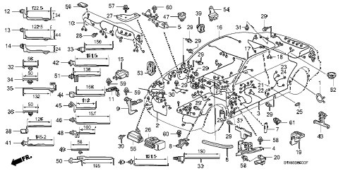 1998 TL PRE2.5 4 DOOR 4AT WIRE HARNESS diagram 1998 TL PRE2.5 4 DOOR 4AT WIRE HARNESS diagram
