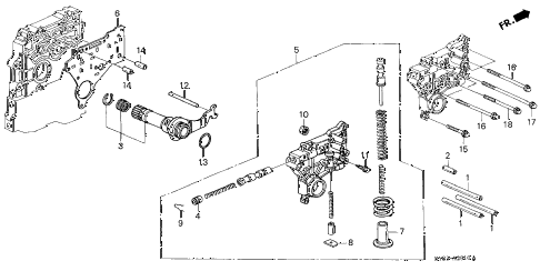 1998 CL PRE2.3 2 DOOR 4AT AT REGULATOR (3) diagram 1998 CL PRE2.3 2 DOOR 4AT AT REGULATOR (3) diagram
