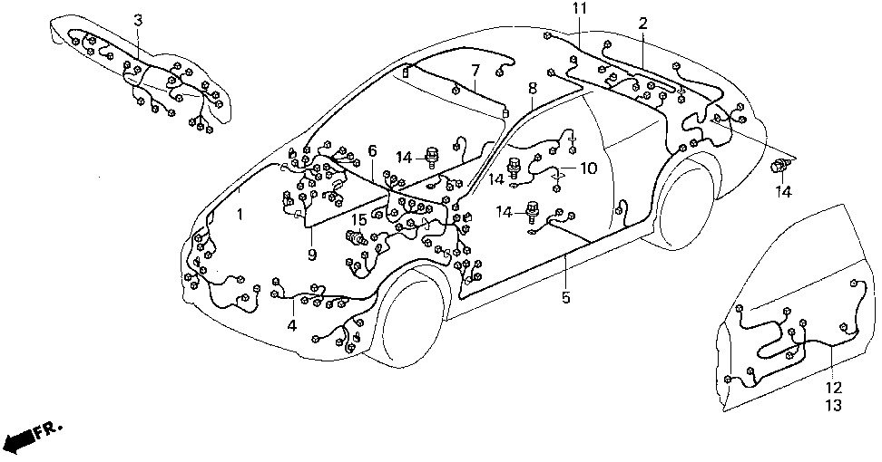 1998 Honda acura parts #5