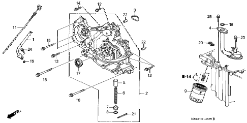 2002 RL 4 DOOR 4AT OIL PUMP - OIL STRAINER diagram 2002 RL 4 DOOR 4AT OIL PUMP - OIL STRAINER diagram