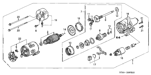 2004 RL 4 DOOR 4AT STARTER MOTOR (MITSUBISHI) diagram 2004 RL 4 DOOR 4AT STARTER MOTOR (MITSUBISHI) diagram