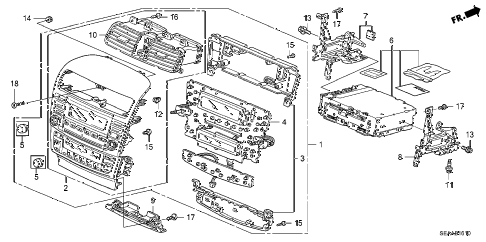 2008 TSX 4 DOOR 5AT CENTER MODULE diagram 2008 TSX 4 DOOR 5AT CENTER MODULE diagram