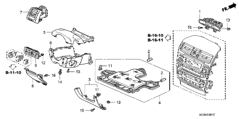2008 TSX 4 DOOR 6MT INSTRUMENT PANEL GARNISH (DRIVER SIDE) diagram 2008 TSX 4 DOOR 6MT INSTRUMENT PANEL GARNISH (DRIVER SIDE) diagram