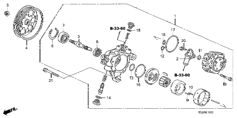 2008 TSX 4 DOOR 5AT P.S. PUMP diagram 2008 TSX 4 DOOR 5AT P.S. PUMP diagram