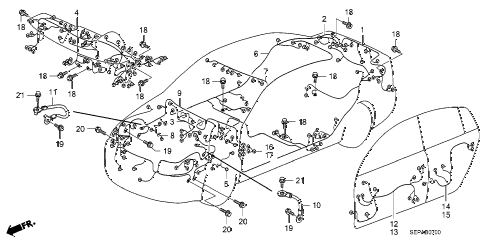 2008 TL TYPE-S 4 DOOR 6MT WIRE HARNESS diagram 2008 TL TYPE-S 4 DOOR 6MT WIRE HARNESS diagram