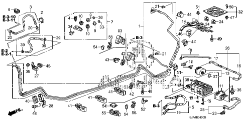 2011 RL 4 DOOR 6AT FUEL PIPE diagram 2011 RL 4 DOOR 6AT FUEL PIPE diagram