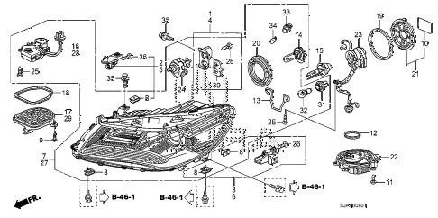 2009 RL-TEC 4 DOOR 5AT HEADLIGHT (2) diagram 2009 RL-TEC 4 DOOR 5AT HEADLIGHT (2) diagram