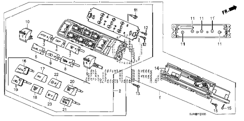 2012 RL-H 4 DOOR 6AT AUTO AIR CONDITIONER CONTROL diagram 2012 RL-H 4 DOOR 6AT AUTO AIR CONDITIONER CONTROL diagram
