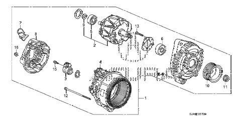 2010 RL-TEC 4 DOOR 5AT ALTERNATOR (DENSO) diagram 2010 RL-TEC 4 DOOR 5AT ALTERNATOR (DENSO) diagram