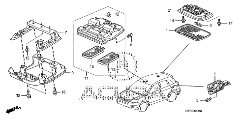 2009 RDX 5 DOOR 5AT INTERIOR LIGHT diagram 2009 RDX 5 DOOR 5AT INTERIOR LIGHT diagram
