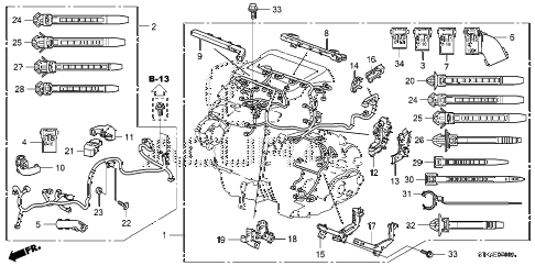 2010 RDX 5 DOOR 5AT ENGINE WIRE HARNESS diagram 2010 RDX 5 DOOR 5AT ENGINE WIRE HARNESS diagram