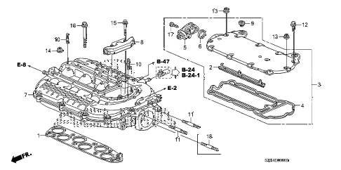 Acura  Parts on Acura Online Store   2012 Mdx Intake Manifold Parts