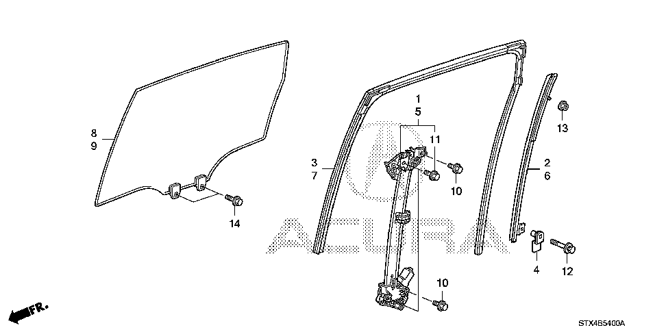 Honda acura part numbers #2