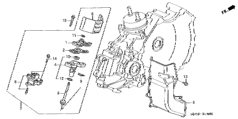 2003 NSX-T 2 DOOR 4AT SPEED SENSOR diagram 2003 NSX-T 2 DOOR 4AT SPEED SENSOR diagram