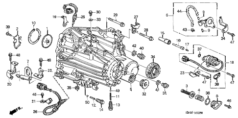 2005 NSX-T 2 DOOR 6MT MT TRANSMISSION CASE diagram 2005 NSX-T 2 DOOR 6MT MT TRANSMISSION CASE diagram
