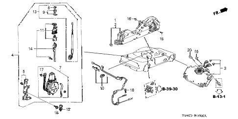 2003 NSX-T 2 DOOR 4AT ANTENNA - SPEAKER diagram 2003 NSX-T 2 DOOR 4AT ANTENNA - SPEAKER diagram