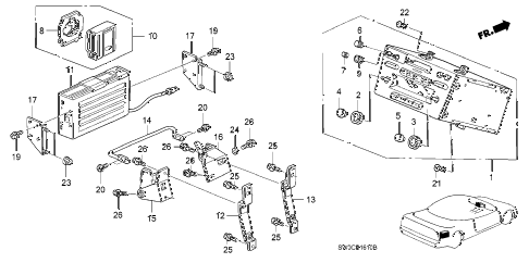 2005 NSX-T 2 DOOR 6MT AUTO RADIO diagram 2005 NSX-T 2 DOOR 6MT AUTO RADIO diagram