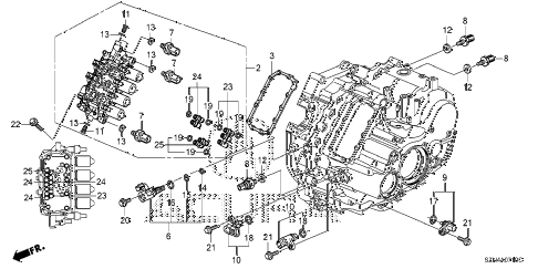 2010 ZDX ADV 5 DOOR 6AT AT SENSOR - SOLENOID - SECONDARY BODY diagram 2010 ZDX ADV 5 DOOR 6AT AT SENSOR - SOLENOID - SECONDARY BODY diagram