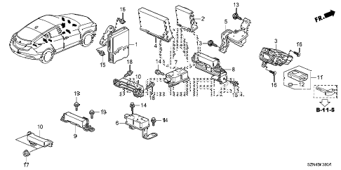 2013 ZDX 5 DOOR 6AT SMART UNIT diagram 2013 ZDX 5 DOOR 6AT SMART UNIT diagram