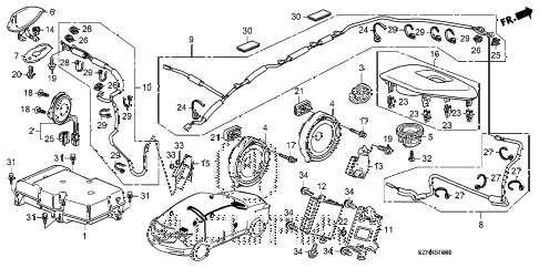 2012 ZDX TECH 5 DOOR 6AT ANTENNA - SPEAKER diagram 2012 ZDX TECH 5 DOOR 6AT ANTENNA - SPEAKER diagram