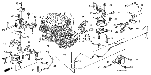 2012 ZDX ADV 5 DOOR 6AT ENGINE MOUNTS diagram 2012 ZDX ADV 5 DOOR 6AT ENGINE MOUNTS diagram