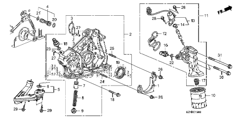 2012 ZDX ADV 5 DOOR 6AT OIL PUMP diagram 2012 ZDX ADV 5 DOOR 6AT OIL PUMP diagram