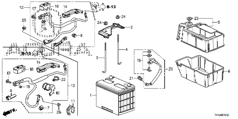 2013 TL ADV 4 DOOR 6AT BATTERY diagram 2013 TL ADV 4 DOOR 6AT BATTERY diagram