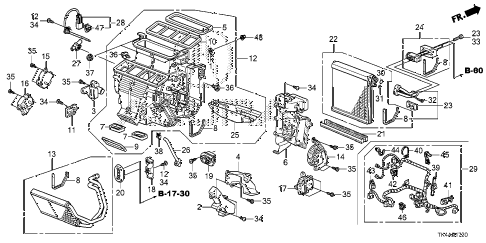 2013 TL ADV 4 DOOR 6AT HEATER UNIT diagram 2013 TL ADV 4 DOOR 6AT HEATER UNIT diagram