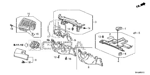 2013 TL ADV 4 DOOR 6AT INSTRUMENT PANEL GARNISH (DRIVER SIDE) diagram 2013 TL ADV 4 DOOR 6AT INSTRUMENT PANEL GARNISH (DRIVER SIDE) diagram