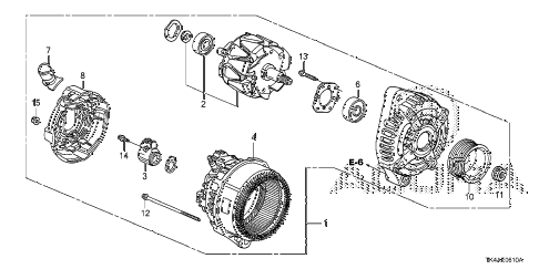 2013 TL ADV 4 DOOR 6AT ALTERNATOR (DENSO) diagram 2013 TL ADV 4 DOOR 6AT ALTERNATOR (DENSO) diagram