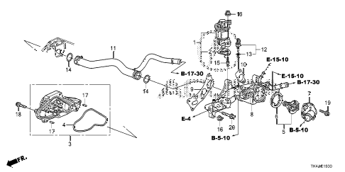 2013 TL ADV 4 DOOR 6AT WATER PUMP diagram 2013 TL ADV 4 DOOR 6AT WATER PUMP diagram