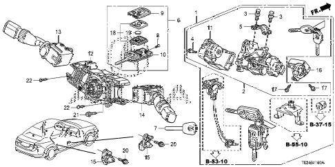 2012 TSX SE 4 DOOR 6MT COMBINATION SWITCH diagram 2012 TSX SE 4 DOOR 6MT COMBINATION SWITCH diagram