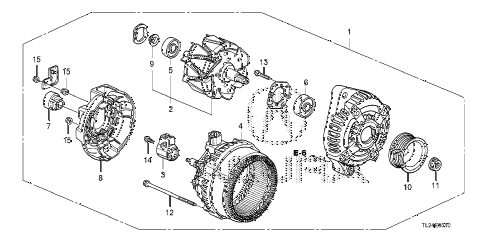 2012 TSX SE 4 DOOR 5AT ALTERNATOR (DENSO) diagram 2012 TSX SE 4 DOOR 5AT ALTERNATOR (DENSO) diagram