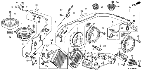 2014 TSX SE 4 DOOR 6MT RADIO ANTENNA - SPEAKER diagram 2014 TSX SE 4 DOOR 6MT RADIO ANTENNA - SPEAKER diagram