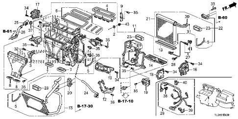 2014 TSX SE 4 DOOR 6MT HEATER UNIT diagram 2014 TSX SE 4 DOOR 6MT HEATER UNIT diagram