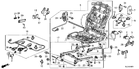 2014 TSX SE 4 DOOR 6MT FRONT SEAT COMPONENTS (R.) (SWS) diagram 2014 TSX SE 4 DOOR 6MT FRONT SEAT COMPONENTS (R.) (SWS) diagram