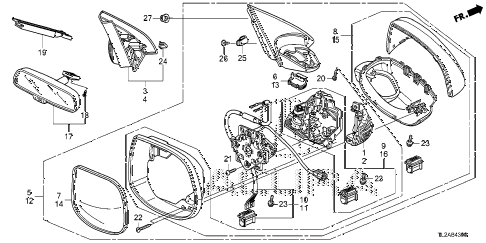2014 TSX SE 4 DOOR 6MT MIRROR diagram 2014 TSX SE 4 DOOR 6MT MIRROR diagram