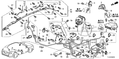 2013 TSX 5 DOOR 5AT SRS UNIT diagram 2013 TSX 5 DOOR 5AT SRS UNIT diagram