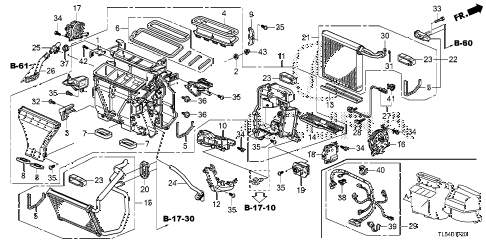 2011 TSXTEC 5 DOOR 5AT HEATER UNIT diagram 2011 TSXTEC 5 DOOR 5AT HEATER UNIT diagram