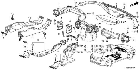 2012 TSX 5 DOOR 5AT DUCT diagram 2012 TSX 5 DOOR 5AT DUCT diagram