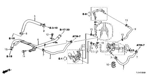 2011 TSXTEC 5 DOOR 5AT WATER HOSE diagram 2011 TSXTEC 5 DOOR 5AT WATER HOSE diagram
