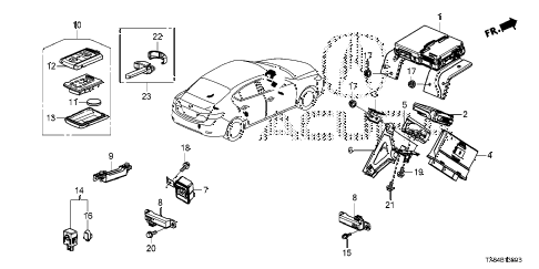 2013 ILX PRE2.4 4 DOOR 6MT SMART UNIT diagram 2013 ILX PRE2.4 4 DOOR 6MT SMART UNIT diagram
